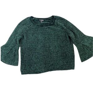 Chenille Flare Sleeve Sweater